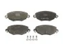 Колодка торм. диск. FORD MONDEO III (B5Y) передн. TRW GDB1434 (фото 1)
