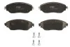 Тормозные колодки дисковые OPEL Vivaro &quot;F &quot;14&gt;&gt; TRW GDB2096 (фото 1)