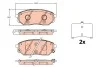 Тормозные колодки дисковые HYUNDAI/KIA Santa Fe/Sorento &quot;F &quot;15&gt;&gt; TRW GDB2195 (фото 1)