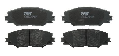 Комплект тормозных колодок, дисковый тормоз TRW GDB3424 (фото 1)