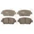 Тормозные колодки дисковые TOYOTA Camry(V30) &quot;F &quot;01-06 TRW GDB3628 (фото 1)