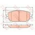 Тормозные колодки дисковые TOYOTA Camry(V30) &quot;F &quot;01-06 TRW GDB3628 (фото 2)