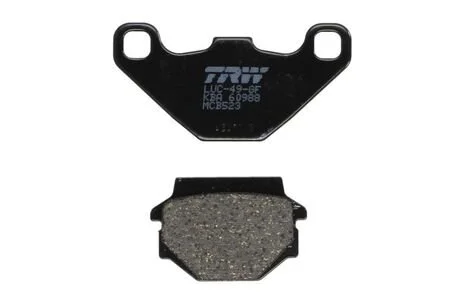 Комплект гальмівних колодок TRW MCB523