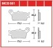 Тормозные колодки TRW MCB601 (фото 1)