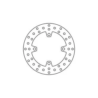 Гальмівний диск TRW MST245
