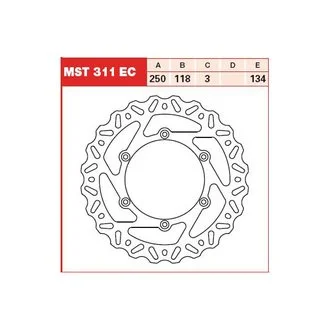 Гальмівний диск TRW MST311EC