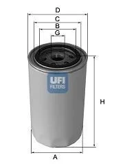 Фільтр масляний UFI 2328100