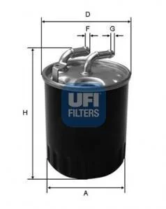 Топливный фильтр UFI 24.077.00