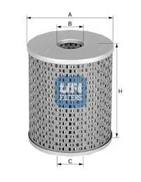 Фільтр масляний case ih 300, 400, 800, b, jcb 2, 3, 4, 500, komatsu fd, kubota kh, l, massey ferguson UFI 2551300