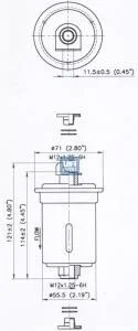 Фільтр паливний UFI 3164000