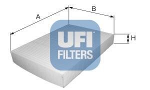 Фільтр салону UFI 5302300