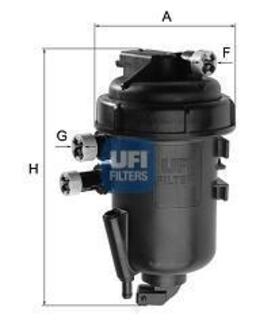 Фильтр топливный в сборе UFI 5512000