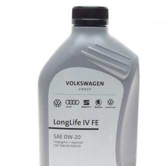 Олія моторна LongLife IV FE 0W-20 (1 л) VAG GS60577M2 (фото 1)