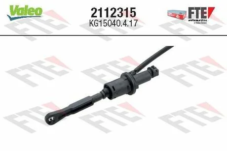 Циліндр зчеплення головний CITROEN/PEUGEOT V2112315 Valeo 2112315