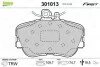 Гальмівні колодки дискові MERCEDES C-Class "1,8-2,8 "F "93-01 V301013 Valeo 301013 (фото 1)