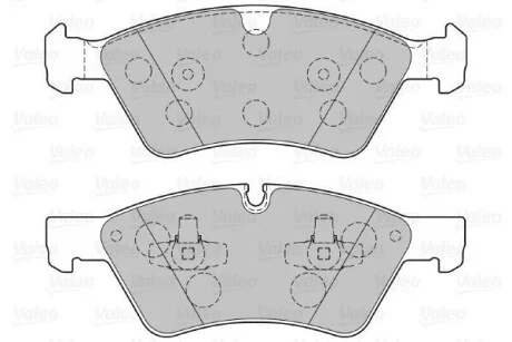 Тормозные колодки дисковые MERCEDES GL-Class/M-Glass/R-Class "3,0-5,0 "F "05>> V301107 Valeo 301107