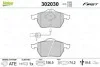 Гальмівні колодки дискові FORD/SEAT/VW Alhambra/Galaxy/Sharan "1,8-2,8 "F "95-10 V Valeo 302030 (фото 2)