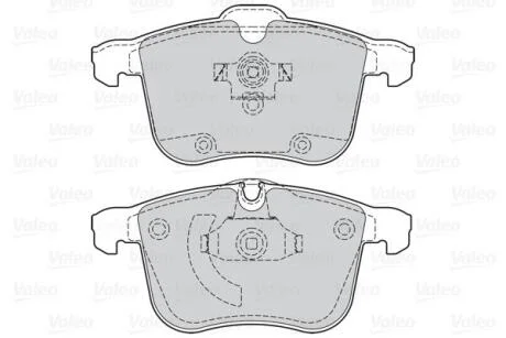 Гальмівні колодки First CADILLAC/OPEL/SAAB BLS/Vectra/9-3 "F "02>> ="V302064" Valeo ="302064"