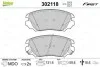 Тормозные колодки дисковые CHEVROLET/OPEL Malibu/InsigniaA "1,4-2,4 "F "12>> V302118 Valeo 302118 (фото 2)