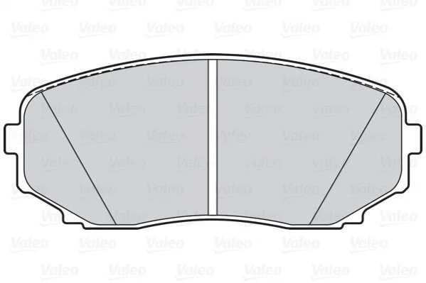 Тормозные колодки дисковые MAZDA CX-7/CX-9 "2,2-3,7 "F "07>> V Valeo 302149 (фото 1)