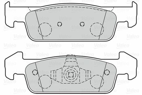 Тормозные колодки дисковые DACIA/RENAULT Logan/Sandero/Twingo "1,0-1,6 "F "12>> V302162 Valeo 302162