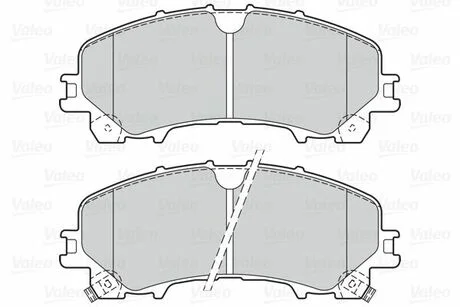 Тормозные колодки дисковые INFINITI/NISSAN/RENAULT Koleos/Q50/Q60/X-trail "1,5-3,5 "F "13>> V Valeo 302167