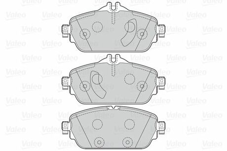Гальмівні колодки дискові MERCEDES C-Class/E-Class "1,6-2,2 "F "13>> V302211 Valeo 302211 (фото 1)