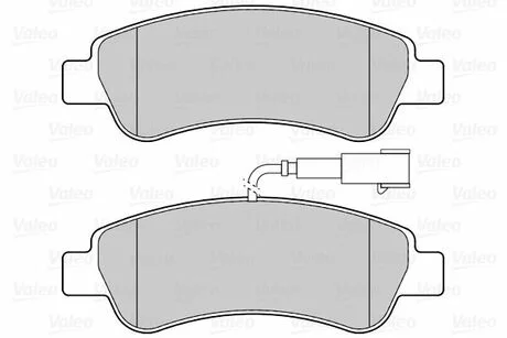 Гальмівні колодки дискові CITROEN/FIAT/PEUGEOT Boxer/Ducato/Jumper "2,0-3,0 "R 06>> V302223 Valeo 302223