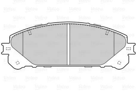 Гальмівні колодки First LEXUS/TOYOTA NX200/Rav4 "F "07>> ="V302224" Valeo ="302224"