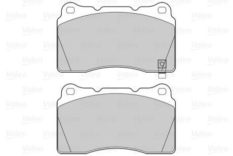 Гальмівні колодки First MITSUBISHI/SUBARU Lancer/Impreza "F "01>> ="V302295" Valeo ="302295" (фото 1)