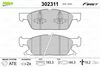 Тормозные колодки дисковые FORD/FORD USA Edge/Galaxy/S-Max "1,5-2,0 "F "15>> V302311 Valeo 302311 (фото 2)