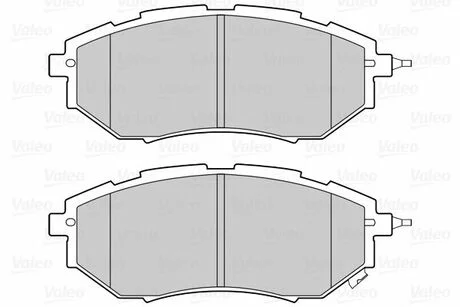 Гальмівні колодки дискові SUBARU Forester/Legact/Outback/Tribeca "1,6-3,6 "F "03>> V302312 Valeo 302312