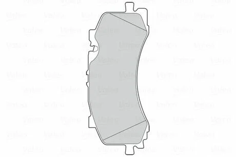 Гальмівні колодки дискові VAG Q7/Touareg/A6/S6/A7 "2,0-4,0 "F "15>> V302316 Valeo 302316