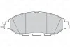 Гальмівні колодки дискові INFINITI/NISSAN Jx/Pathfinder/Murano/QX60 "2,5-3,5 "F "12>> V302321 Valeo 302321 (фото 1)