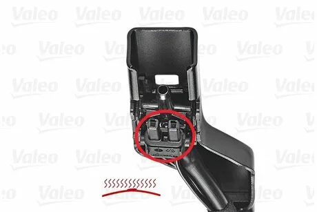 Щітки склоочисника SILENCIO WIPER AQUA 580+650 з обігрівом MERCEDES GLE/GLS \'\'15-19 V572316 Valeo 572316