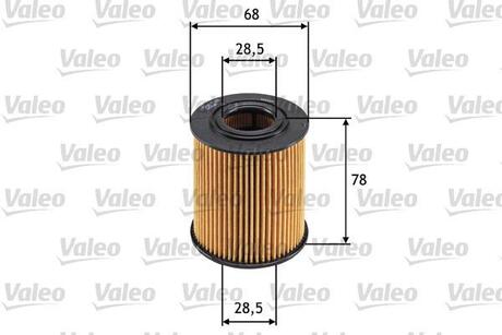 Масляный фильтр (патрон) Valeo 586528