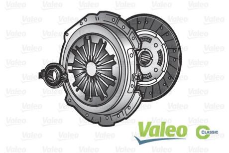 Комплект зчеплення DOBLO/COMBO (X12)/NEMO/Bipper/Fiorino/Qubo 13 05- (219mm20z) Valeo 786073