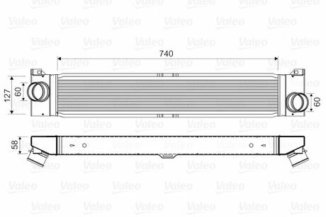 Интеркулер Valeo 818569