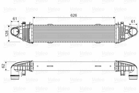 Інтеркулер Valeo 818616