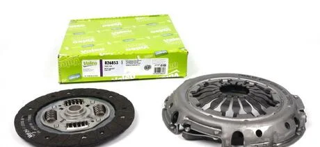 Комплект сцепления 1.6 16V Kangoo 08-/Megane 05-/Logan 07-/Duster 10- Valeo 826853