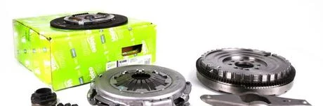 Маховик Transit V184 2.4DI/TDE 02-06 (суцільний+комплект зчеплення+вилка)) Valeo 835000