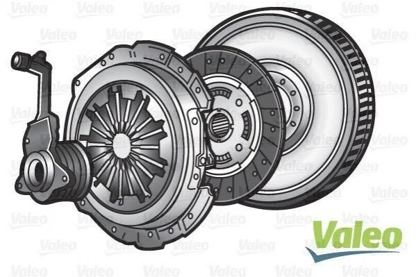 Зчеплення компл. + DMF NISSAN Qashqai/X-Trail \'\'2.0dci "07-13 V Valeo 845054 (фото 1)