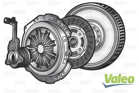 Зчеплення компл. + DMF NISSAN Qashqai/X-Trail \'\'2.0dci "07-13 V Valeo 845054