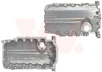 Піддон, масляний картера двигуна VAG 1.6/2,0 TDi (вир-во Wan Wezel) Van Wezel 0304071