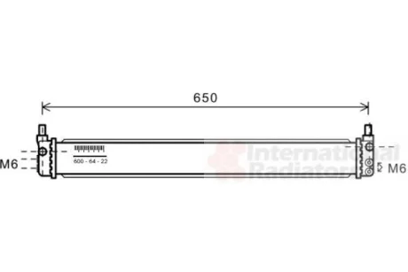 Радіатор охолодження TOYOTA PRIUS 3/09>16 Van Wezel 53002602