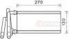 Радиатор отопителя LEXUS IS/ GS 4/05&gt;11/11 Van Wezel 53006706 (фото 2)