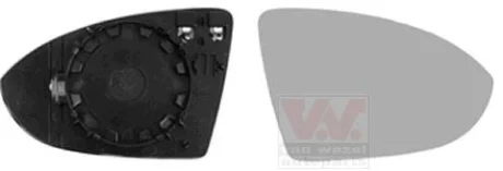 Дзерк. вкладиш пра. VW GOLF 13-17 (Hagus) Van Wezel 5766838