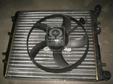 Радіатор охолодження двигуна FABIA/POLO4 MT -AC 01- Van Wezel 76002013 (фото 1)