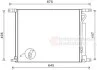Радіатор кондиціонера CHEVROLET AVEO (T250, T255) (05-) 1.4 Van Wezel 81005139 (фото 2)