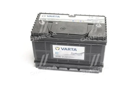 Аккумулятор 105Ah-12v PM Black(H16) (330x172x240),L,EN800 клеммы по центру VARTA 605 103 080